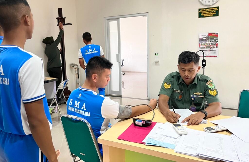 Siapkan Fisik Prima Menuju Kedinasan, SMA TN Cimahi Gelar Rikkes Komprehensif untuk Angkatan 35