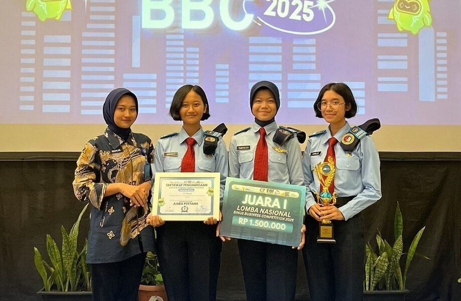 Buktikan Kualitas, SMA TN Cimahi Cetak Juara 1 di Ajang Binus Business Competition 2025