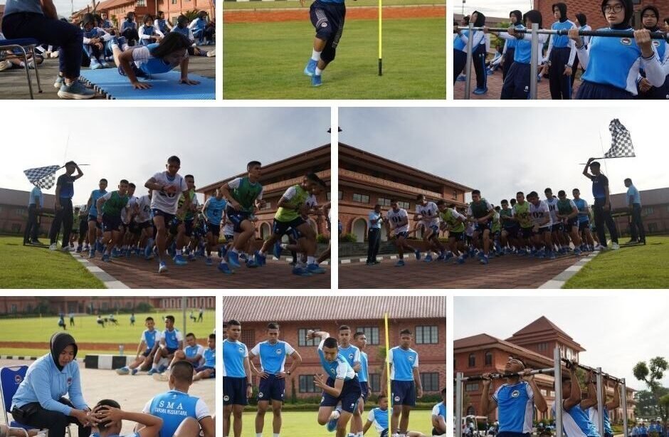 SMA TN Cimahi Selesaikan Tes Samapta Lima Hari, Angkatan 35 & 36 Tunjukkan Semangat Juang