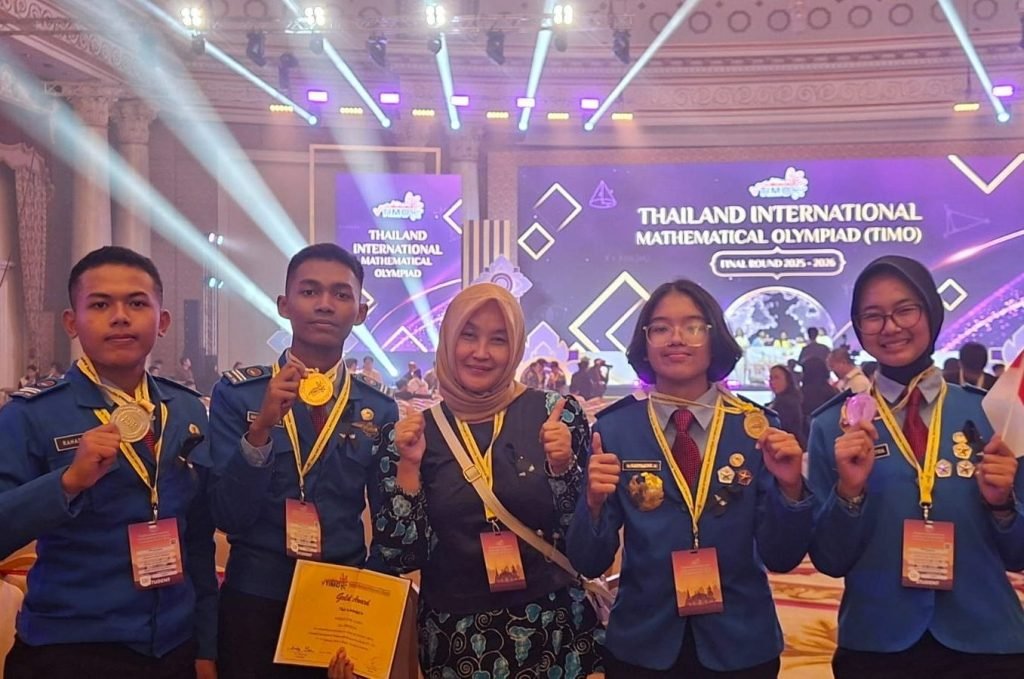 Torehan Emas di Kancah Global, Delegasi SMA Taruna Nusantara Cimahi Raih Prestasi Gemilang pada Thailand International Mathematical Olympiad 2026