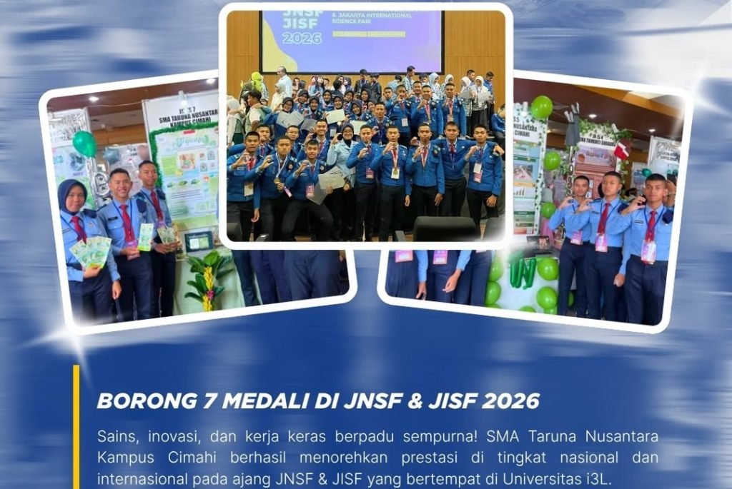 Panen Prestasi Riset, Delegasi Taruna Kampus Cimahi Borong Medali di Ajang JNSF dan JISF 2026