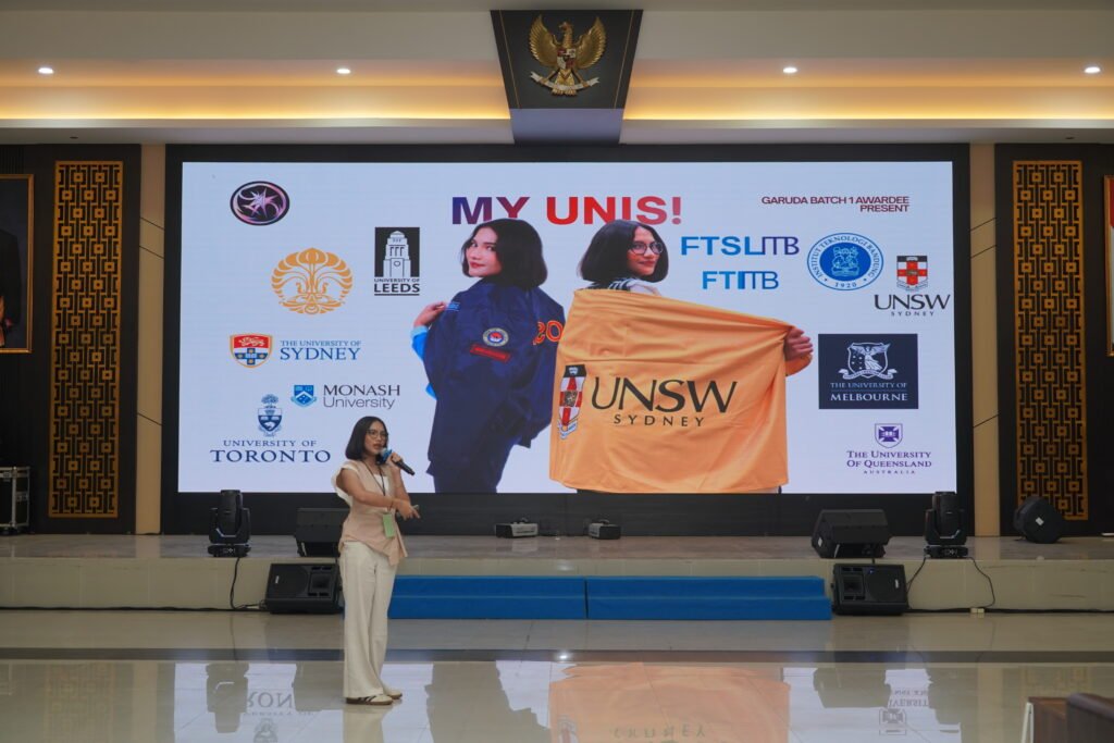 Merajut Mimpi Global: Sharing Session Inspiratif Bersama Alumni TN 34 Penerima Beasiswa Garuda
