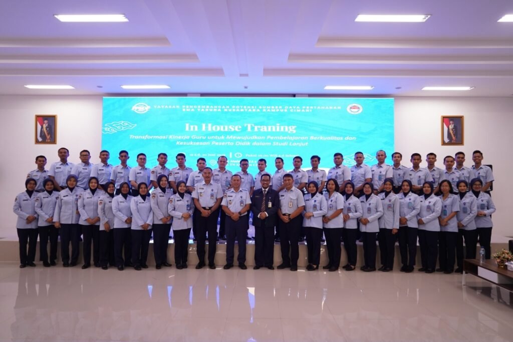 Tingkatkan Kualitas Pendidikan, SMA Taruna Nusantara Kampus Cimahi Gelar In House Training (IHT) untuk Pamong