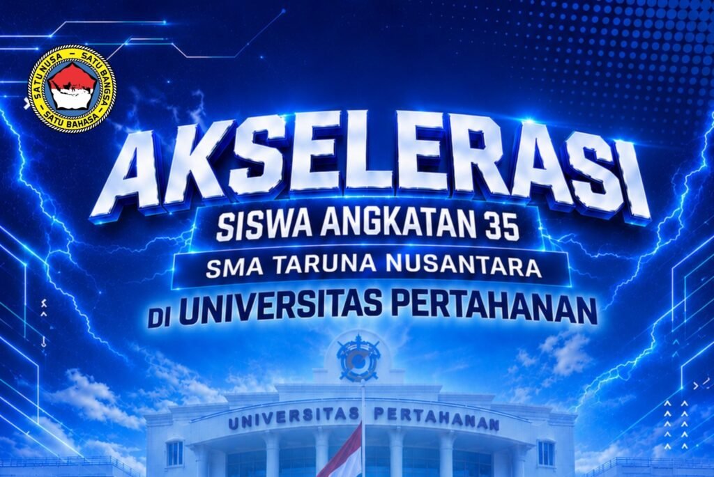 Cetak Sejarah! 35 Siswa Akselerasi Angkatan 35 SMA Taruna Nusantara Berhasil Tembus Universitas Pertahanan RI