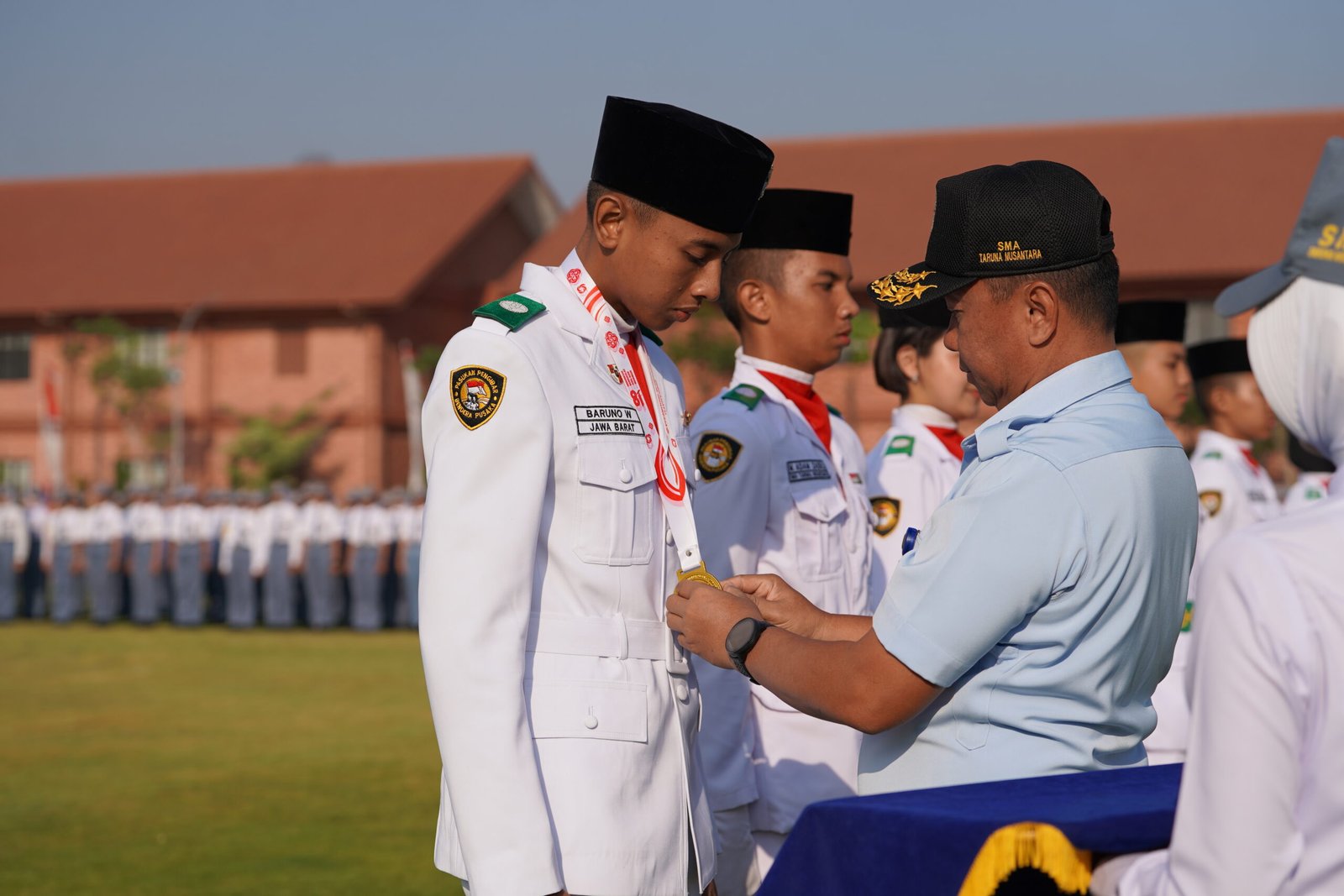 8 Siswa SMA Taruna Nusantara Cimahi Sukses Tuntaskan Tugas Paskibraka Nasional dan Kota 2026