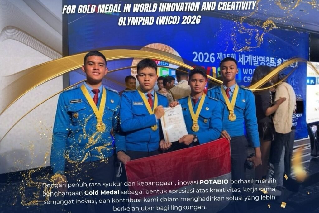 Inovasi Hijau Mendunia! Tim Riset SMA Taruna Nusantara Kampus Cimahi Sabet Gold Medal di Ajang WICO 2026